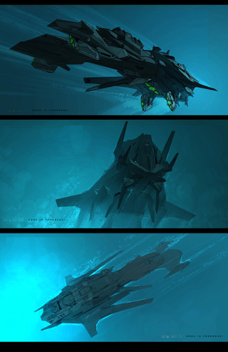Illustration for article titled The Raw Beauty of Battleship's Alien Concept Art